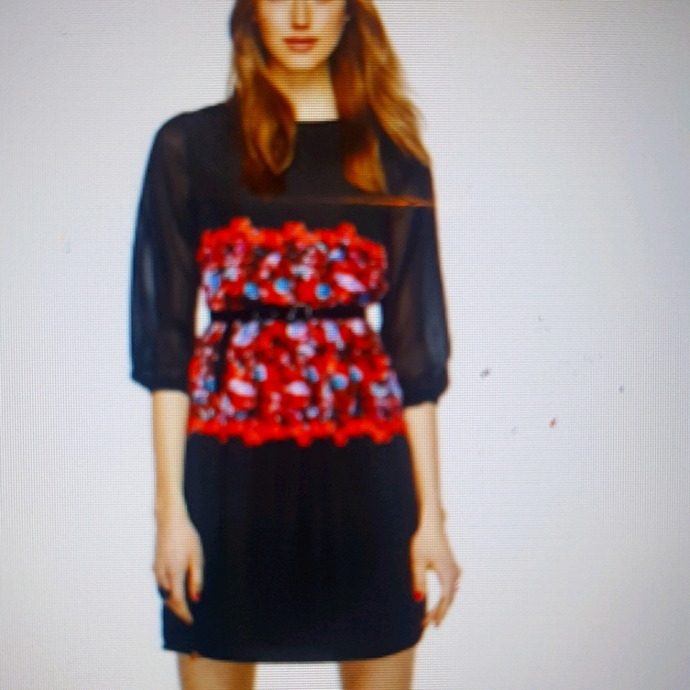 Sarah Stevenson Red Poppy Dress